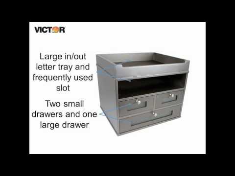 Victor S5500 - Classic Silver Tidy Tower