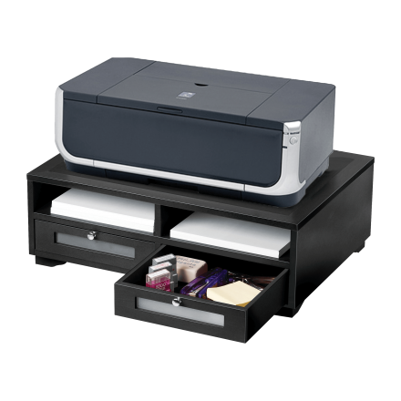 Midnight Black Printer Stand (Model No. 1130-5)