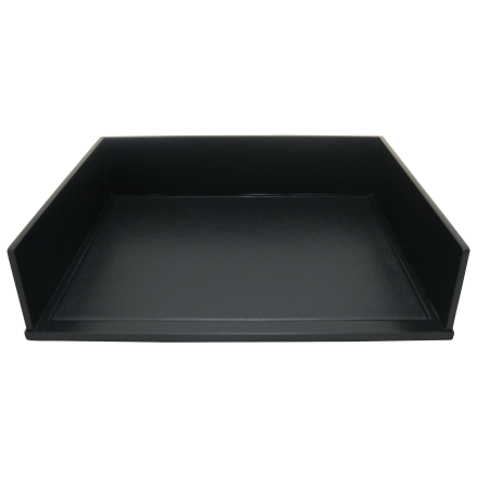 Midnight Black Stacking Letter Tray (Model No. 1154)