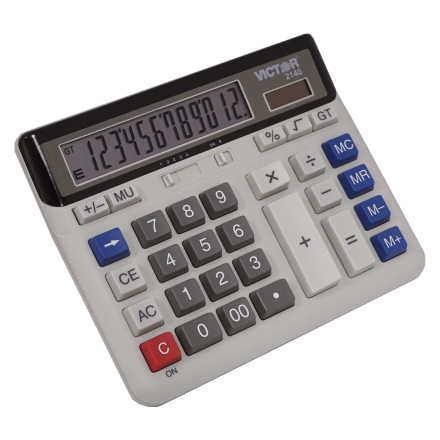 12 Digit Desktop Calculator (Model No. 2140)