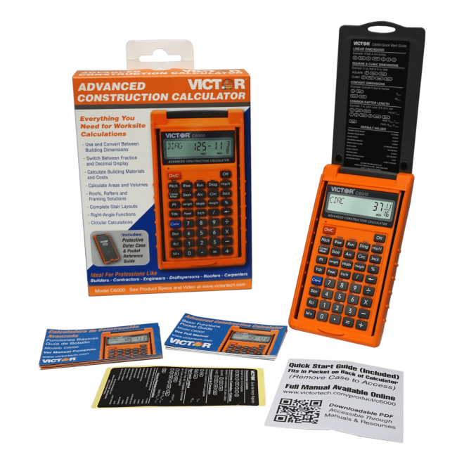 Advanced Construction Calculator (6) (Model No. C6000)