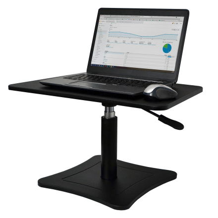 High Rise(TM) Height Adjustable Laptop Stand (1) (Model Num. DC230B)