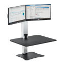 High Rise(TM) Electric Dual Monitor Standing Desk (2) (Model Num. DC450)