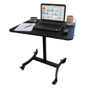 High Rise(TM) Mobile Adjustable Standing Desk (2) (Model Num. DC500)