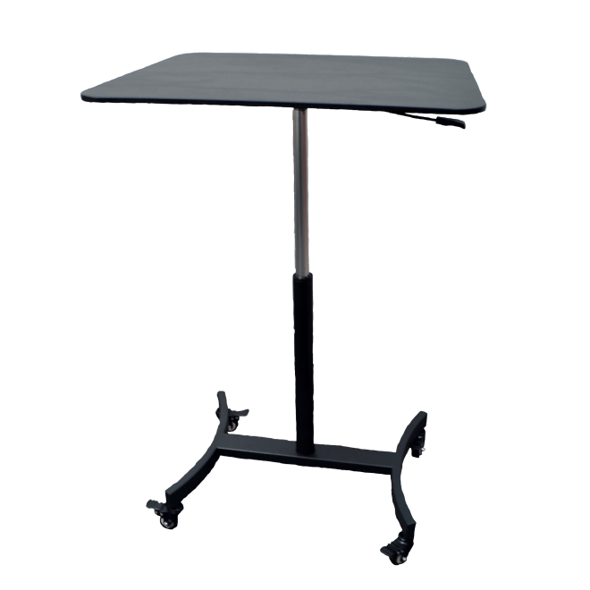 High Rise(TM) Mobile Adjustable Standing Desk (3) (Model Num. DC500)
