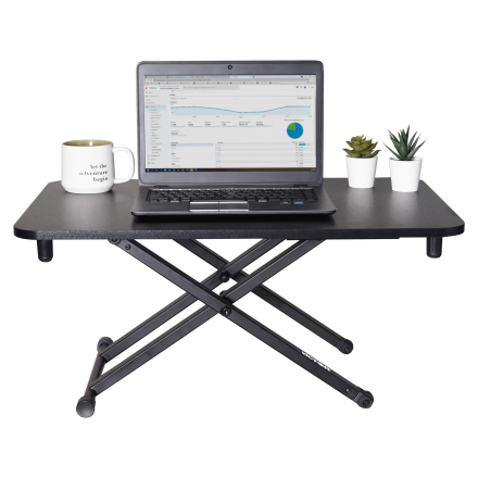 High Rise(TM) Height Adjustable Laptop Standing Desk (1) (Model Num. DCX110)