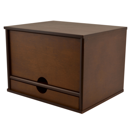 Heritage Wood Desktop Organizer (2) (Model No. H4720)