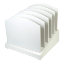 Pure White Incline File (2) (Model Num. W8601)